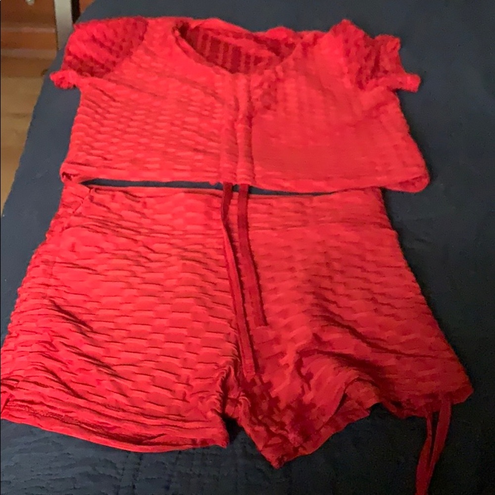 Two piece shorts set